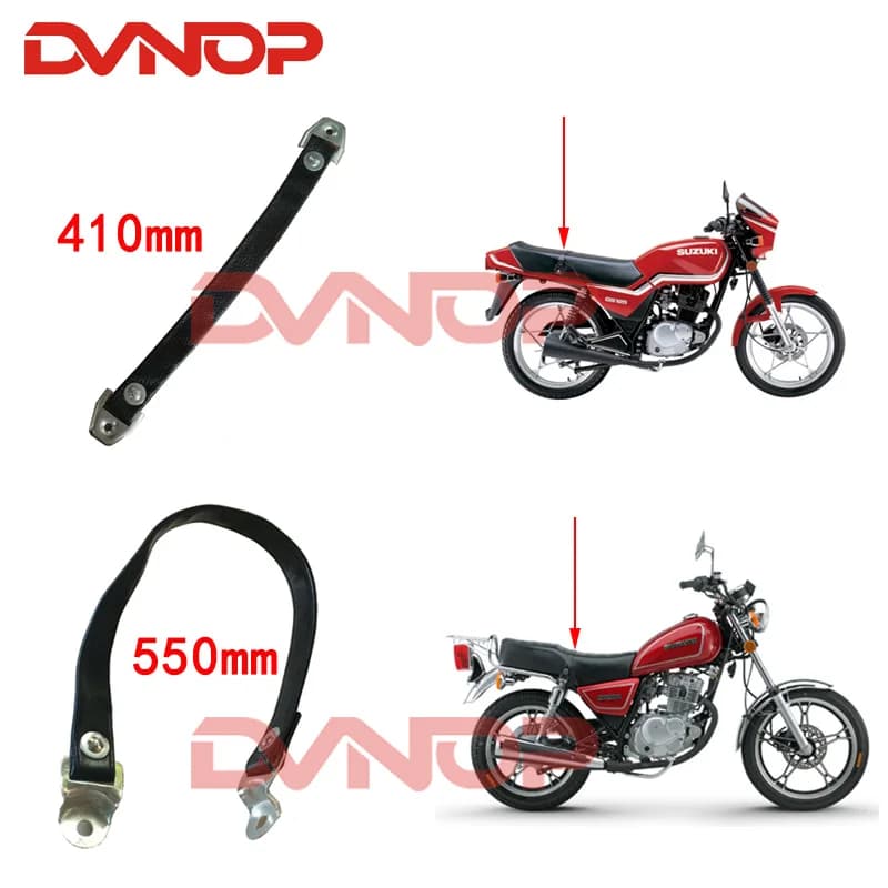 Moto GN125 GS125 GN250 cuscino di sicurezza cintura per Suzuki 125cc 250cc GN GS sedile pezzi di ricambio