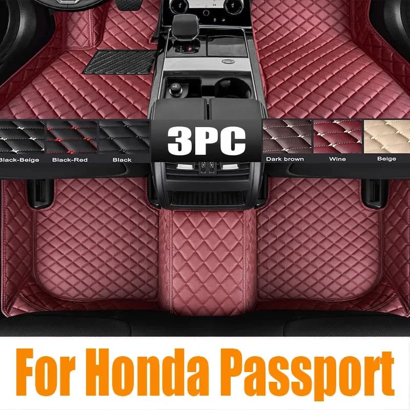 Tappetino per auto per Honda Passport YF7 YF8 TrailSport Elite 2019 ~ 2023 Piede TPE Liner Tappeto Interno Pad Accessori di copertura personalizzati