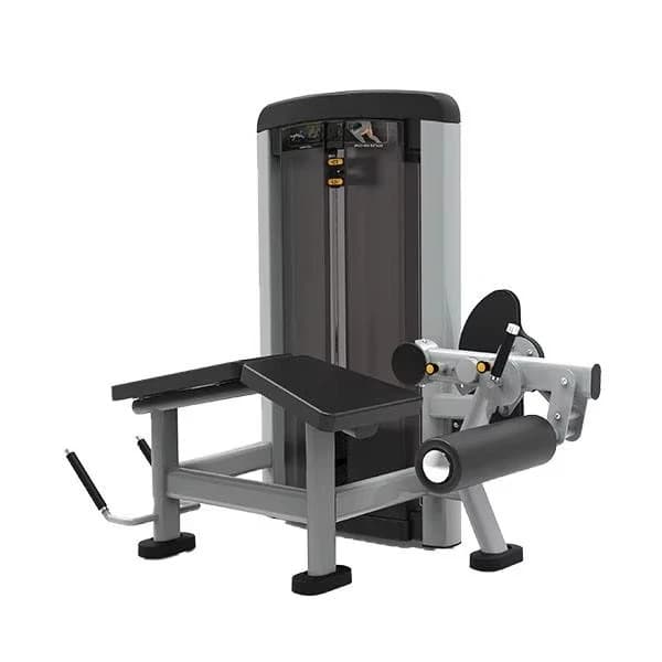Attrezzatura Fitness Commerciale Professionale: Macchina per Stretching Gambe e Curl, Posizione Seduta Regolabile, Booster per Quad e Ischiocrurali