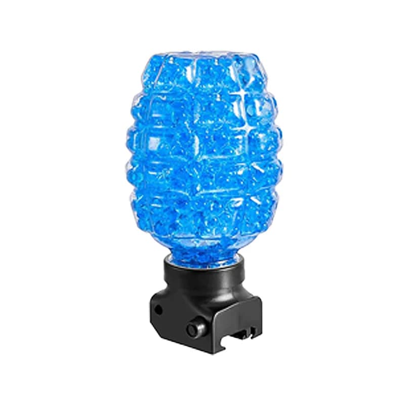 Bottiglia di ananas per palline di gel, scatola di immagazzinaggio di perline di palline d'acqua, fibbia intorno alla vita Bottiglia di ricarica di munizioni portatile per gel