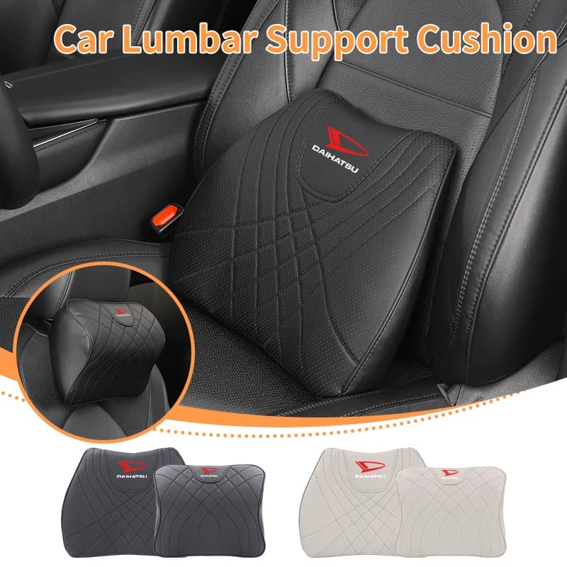 Car Seat Headrest Neck Cushioning Support Head Pillow Lumbar Support For Daihatsu Terios Sirion Mira Materia Rocky YRV Feroz