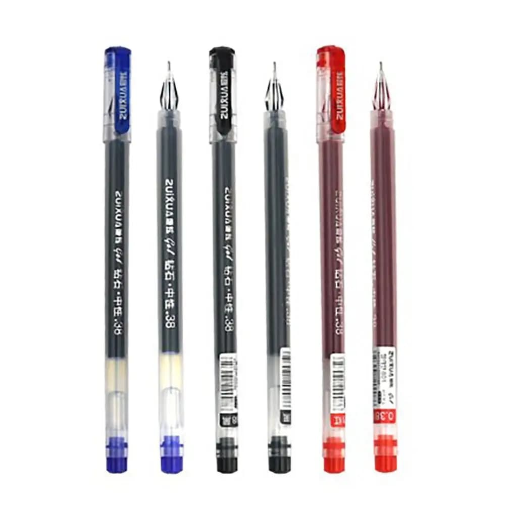 Nuovo PC + ABS + AS Penna gel Punta diamantata Forniture per studenti Penna firma Penna neutra per cancelleria regalo