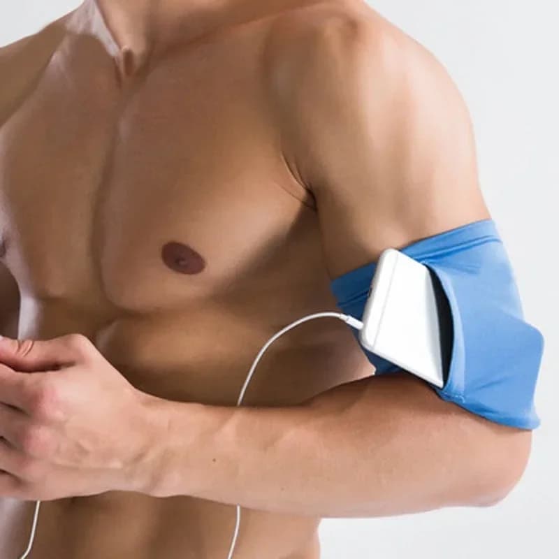 Sport Fitness Race Outdoor Mountaineering Cycling Elastic Arm Belt Card Bag Cell Phone Arm Bag
