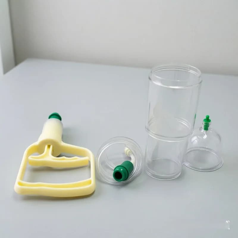 Factory Price Vacuum Suction Cup Set with Pump Gun, Body Massage Anti-Cellulite, Detox Health Care Accessory