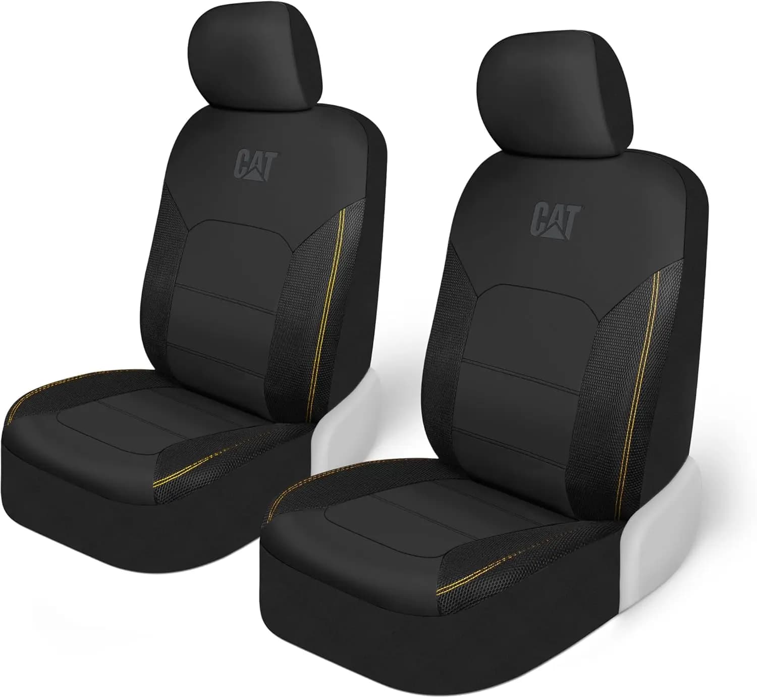 Universal Seat Covers for Cars, Ecopelle Premium with Network, Solo per Sedili Anteriori di Auto, Truck e SUV