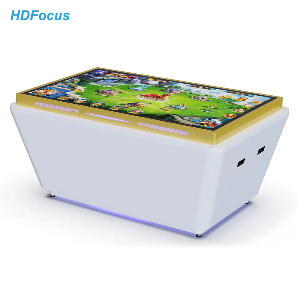 75 Inch Customized Interactive All-in-One Smart Touch Screen Coffee Table Gaming Table For Entertainment Industrial PC