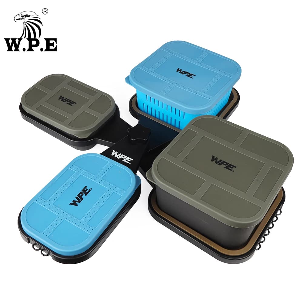 WPE Carp fishing Set of services of compact baits Supply box Fishing helmets Fishing bag Boilies pop up Hair Rig Carpa Rig