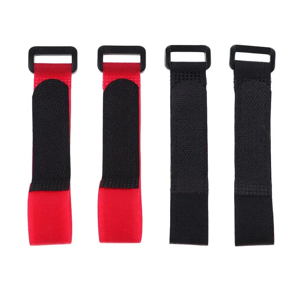 Cinghia di Fissaggio per Batteria Lipo con Velcro, Fascia Protettiva Antiscivolo per Modelli RC Auto e Droni