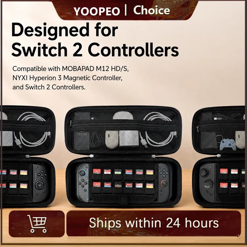 NEW YOOPEO Carrying Case Storage Bag for Mobapad M12, NYXI Hyperion 3 & Switch 2 Protective Case