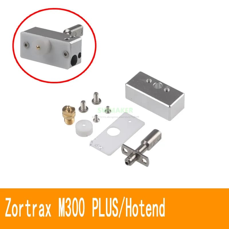 Zortrax M200 Plus/M300 Plus Hotend Kit V3 Extruder Head 3D Printer Parts