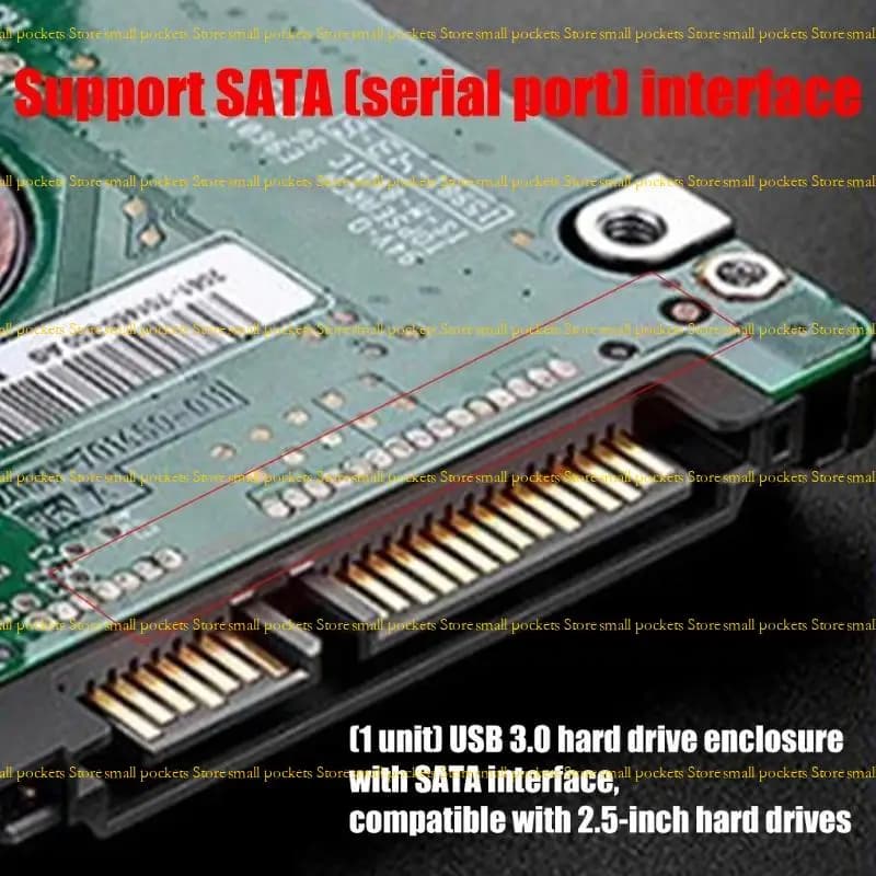 R1WD Custodia per dischi rigidi USB da 2,5 pollici Custodia per dischi rigidi esterni Installazione semplice per accessori