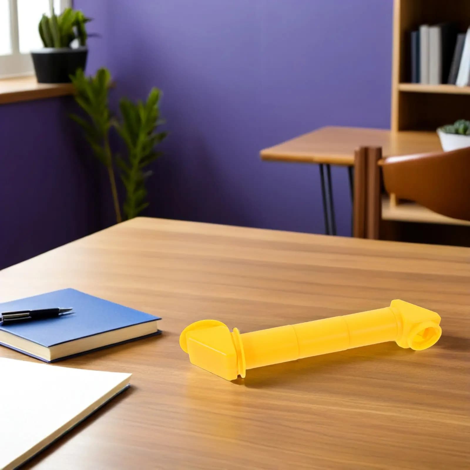 Kit di Esperimenti Scientifici Fai-da-Te con Periscopio Portatile in Plastica Gialla, 3 Pezzi, per l'Insegnamento della Fisica Ottica in Classe