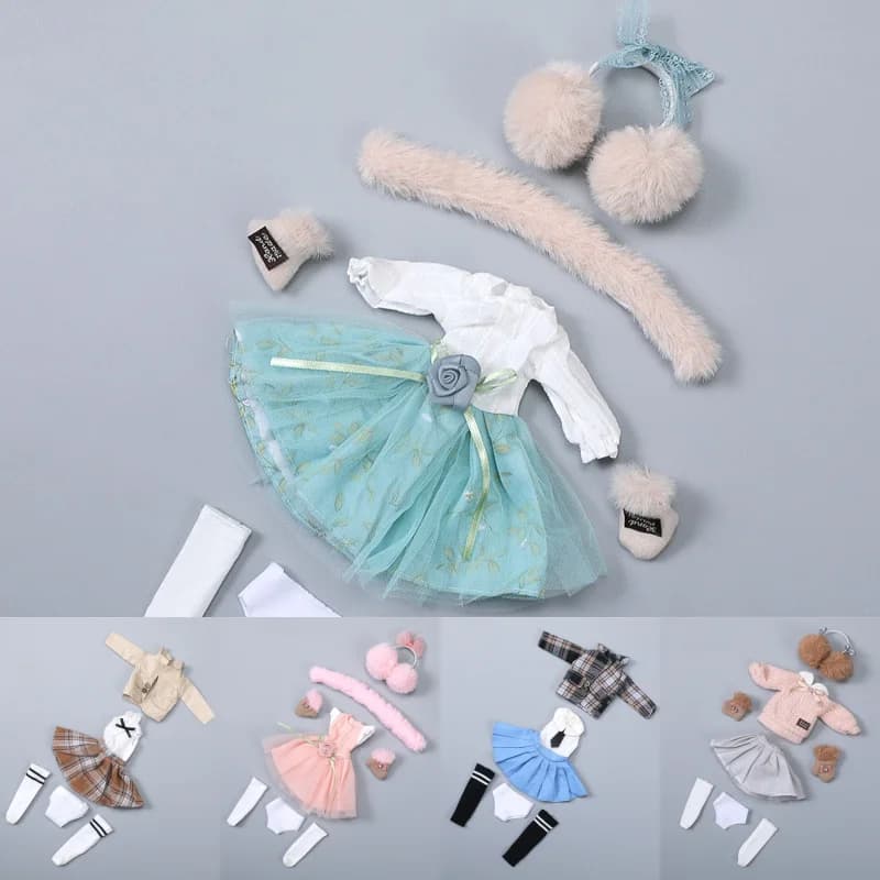 New 30cm BJD Doll Clothes Accessories For 1/6 BJD Doll Clothes Accessories Gift