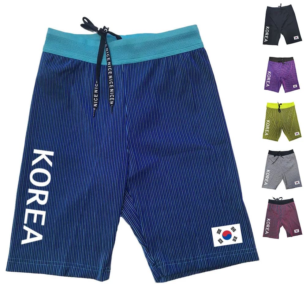 Corea Abbigliamento sportivo da corsa Sport da uomo Lycra Running Man Collant Pantaloni Leggings Pantaloni Palestra Pantaloncini fitness Maratona maschile