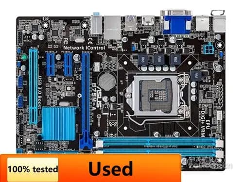 Asus B75M-A Desktop Motherboard Intel B75 Socket LGA 1155 i3 i5 i7 DDR3 16G SATA3 USB3.0 Original Disassembly Used