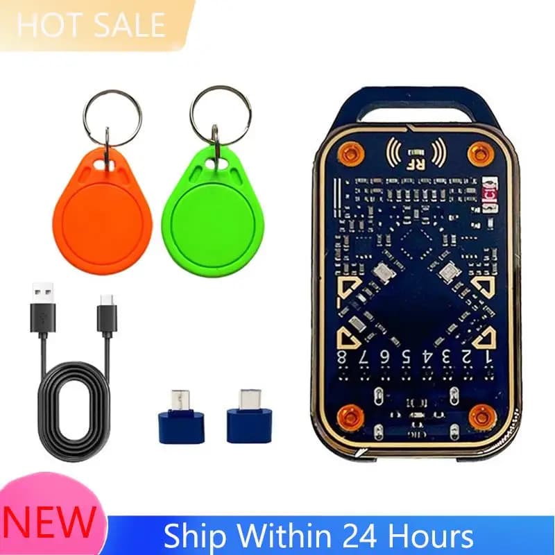 【DISPONIBILE】Lettore RFID Portachiavi Chameleon Ultra UID/CUID + Emulatore Smart Card 125K 13.56M NFC Duplicatore di Chip Decodificati