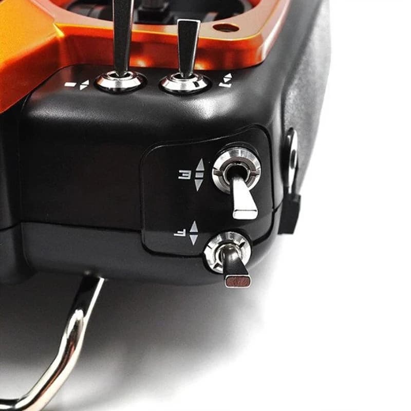 Radiocomando RadioLink AT10 II 2.4GHZ 12CH con Ricevitore R12DS, Modulo di Ritorno Tensione PRM-01 e Batteria per Quadricottero RC e Aeromodelli ad Ala Fissa
