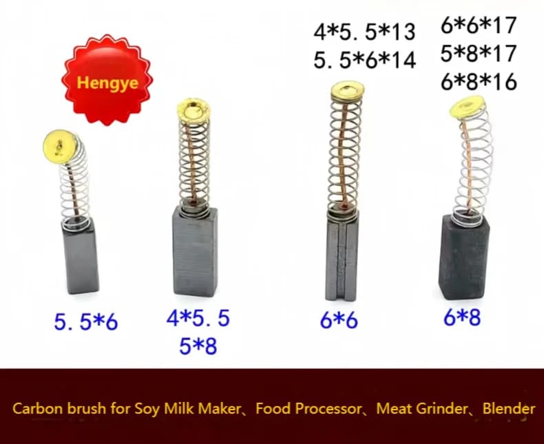 4 Piece Coal Brush applies to soy milk/food processor/coal/liclanter