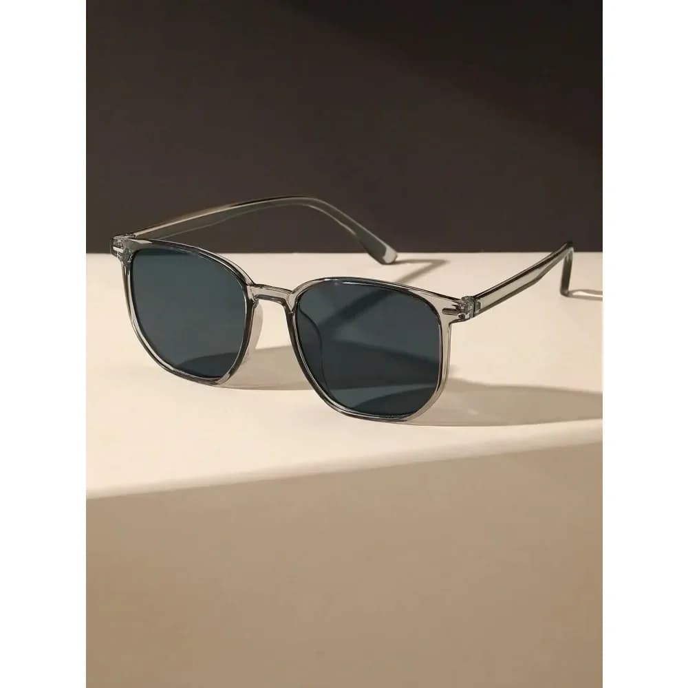 Occhiali da sole quadrati unisex alla moda da 1 pezzo per un fantastico viaggio quotidiano all'aperto
