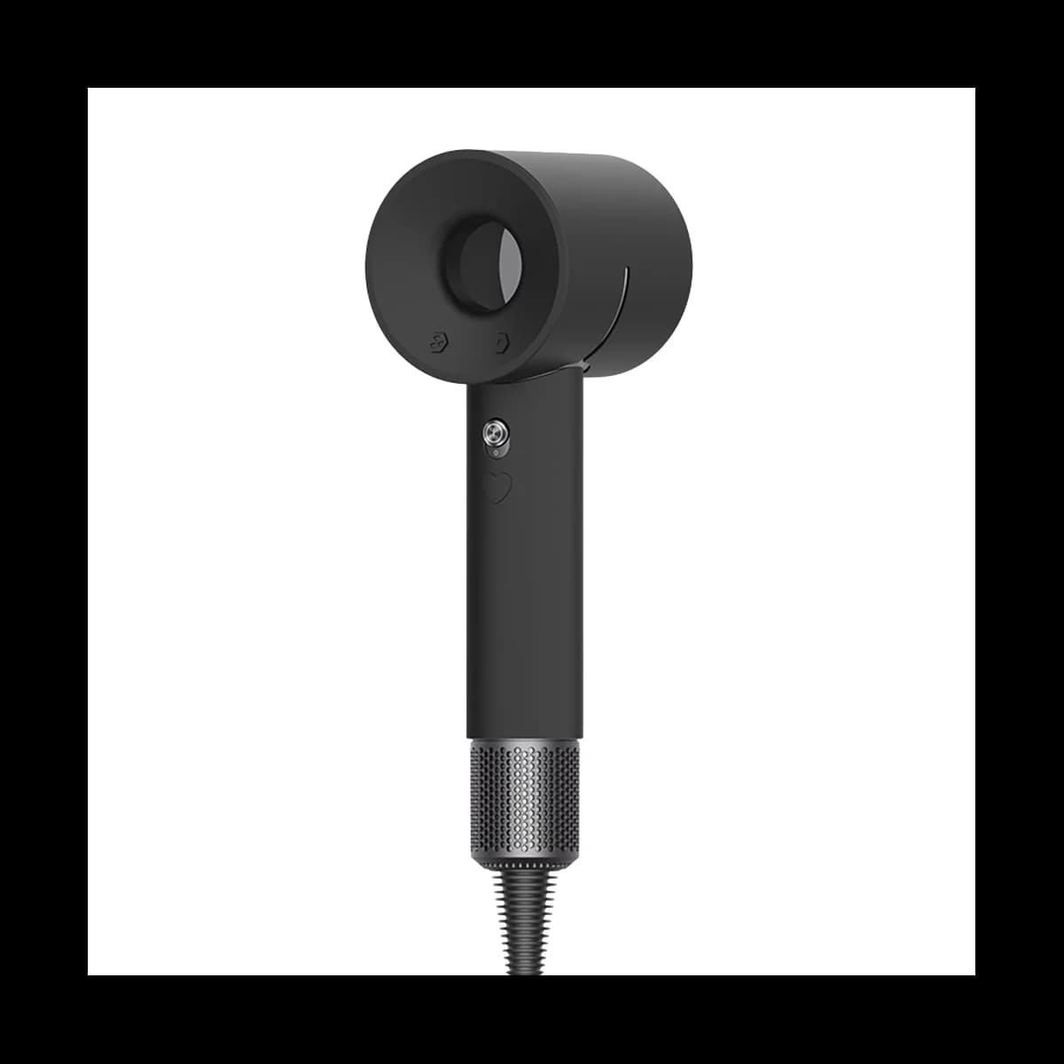Custodia per asciugacapelli per Dyson Soft Gel di Silicone custodia protettiva antipolvere portatile per asciugacapelli-nera
