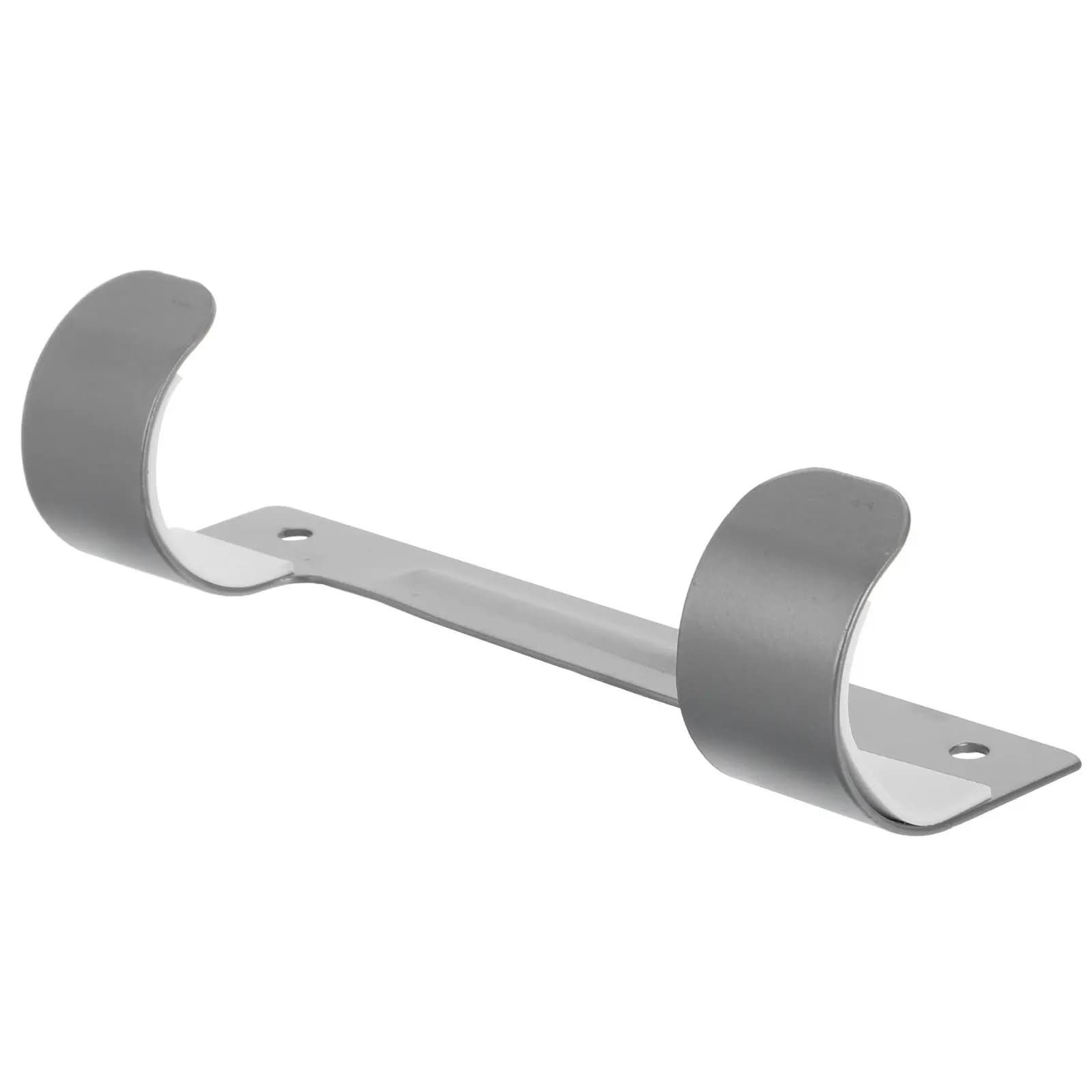 Modern Metal Wall Ironing Hangers with Anti-Slip Pads Ironing Board Wall Mount Holder Electric Iron Holder Laundry Room Space