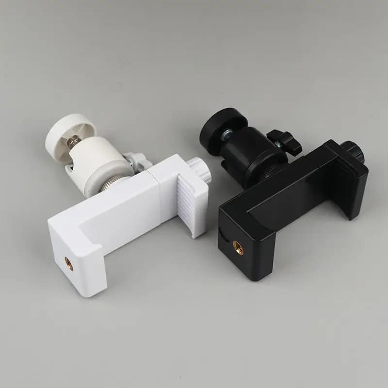 Drill-free Bracket 1Set 360° Rotation No Punching Clip Mount Webcam Stand For Camera Monitor Camera Holder Home Mounting