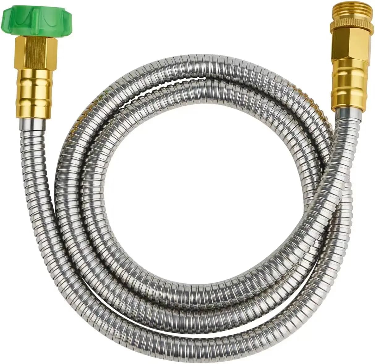 Stainless Steel 304 Garden Pipe With Female-Maschio Connector, Anti-loss, Flexible and Lightweight, Anti-Piega Water Pipe
