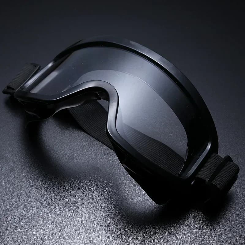 Occhiali trasparenti per sci all'aperto, moto, parabrezza, polvere di sabbia con protezione UV, nuovi sport
