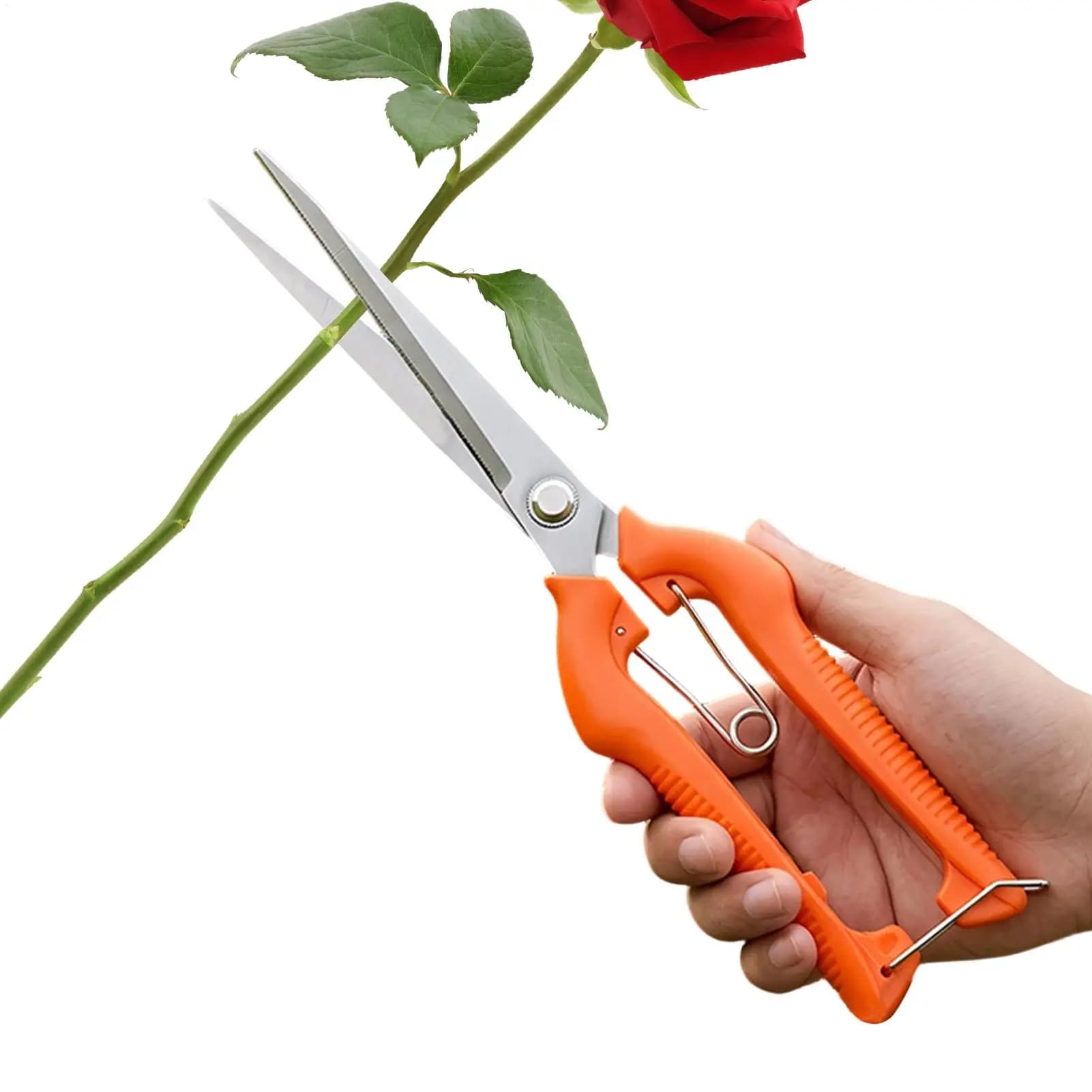 Pruning Shears Grape Scissors Garden Tool Vegetable Patch Bonsai Professional Stainless Steel Fruit Picking With Lock New