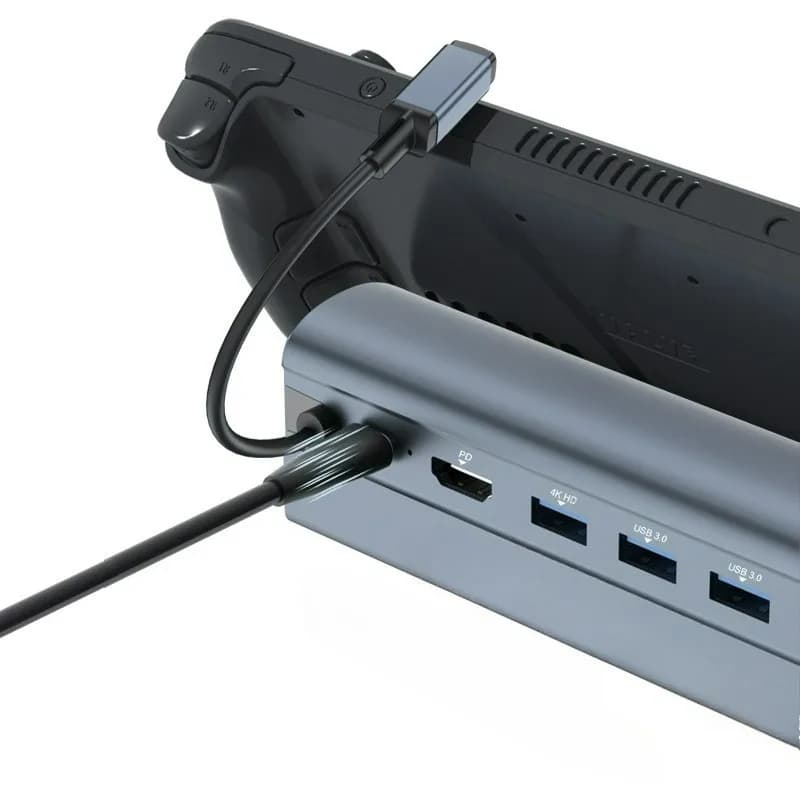 Applicabile agli accessori portatili con supporto base della stazione d'accueil del ponte a vapore, ricarica della proiezione dello schermo PD60W/4K