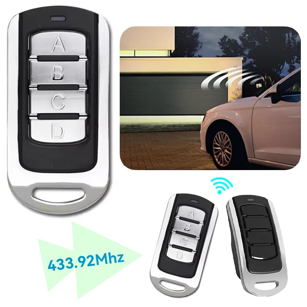 Universal 250-915Mhz Duplicator Garage Remote Controller Command Clone Self-copying Automation Gate 433.92 MHz 433Mhz Fixed Code