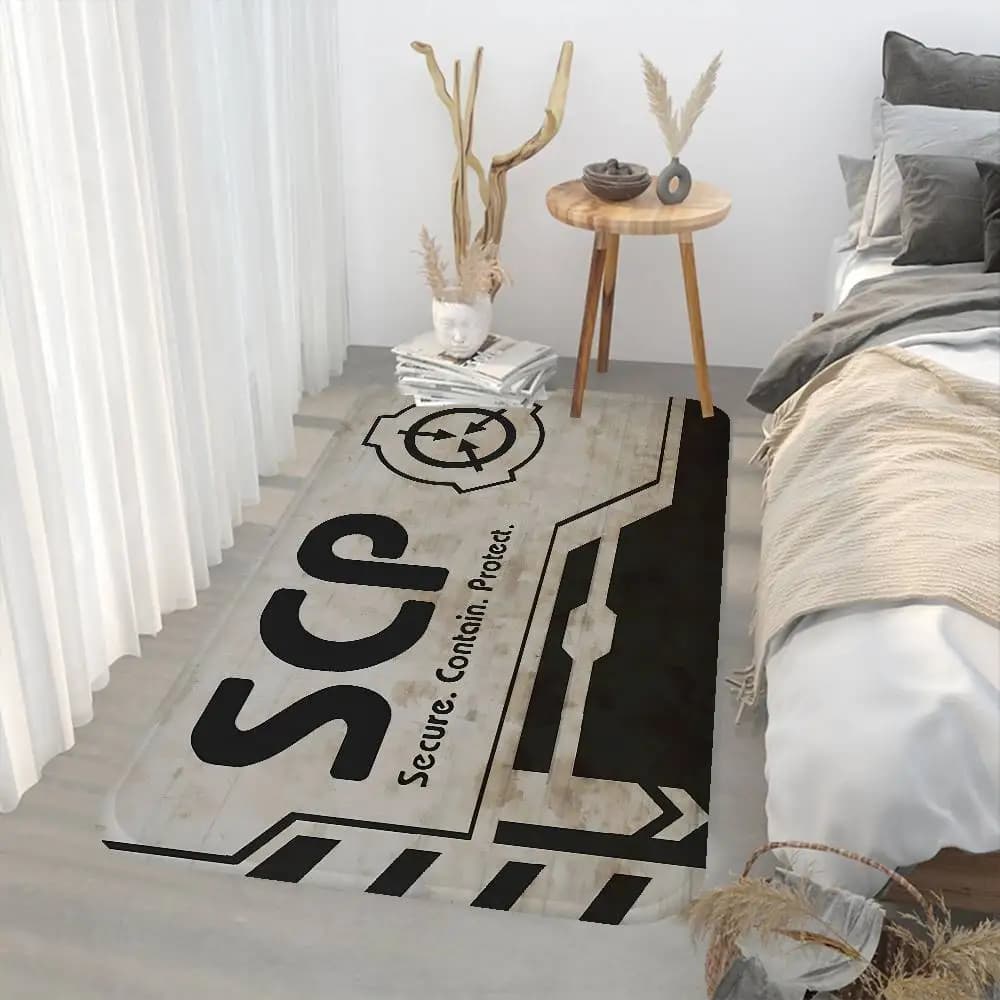 Popolare tappetino antiscivolo SCP F-Foundation Game Foundation per cameretta bambini, decorazione per camera da letto, balcone, soggiorno