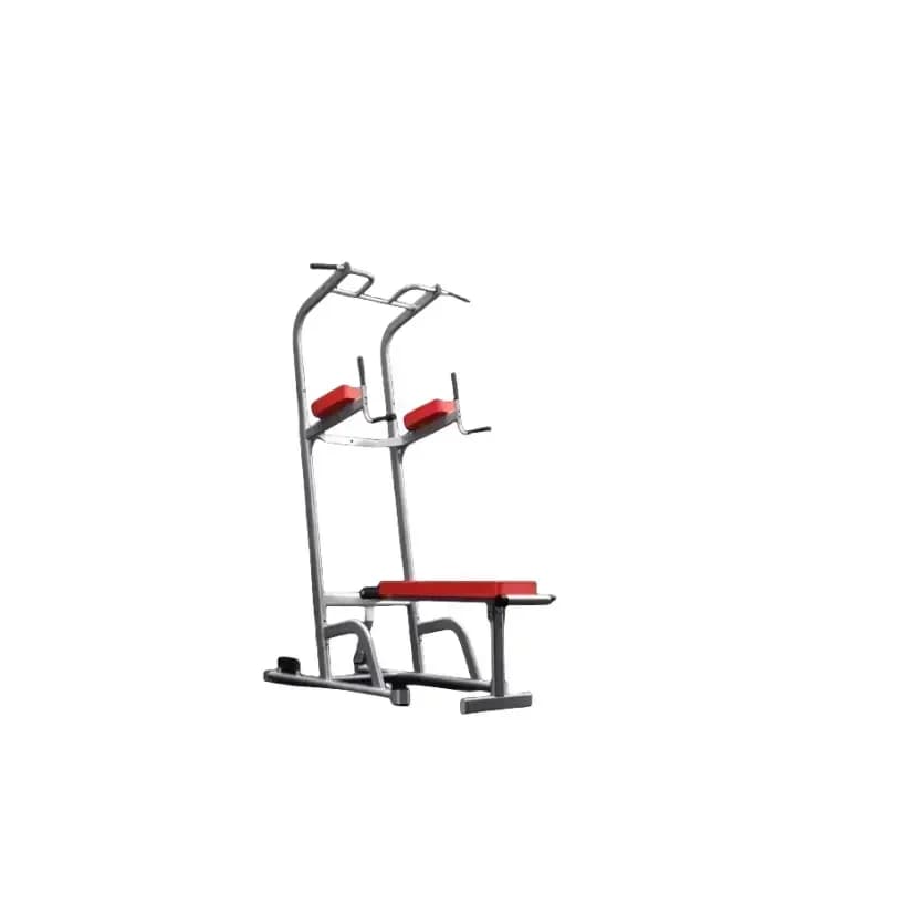Trainer to lift knee to single and double bar for interior pull-up booster arm bending and extension strength fitness