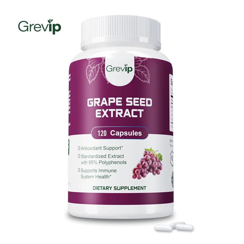 Estratto di semi d'uva - Anti-rughe, Anti-invecchiamento, Bellezza e salute, anti-ossidazione, Aumento del collagene, Sbiancamento