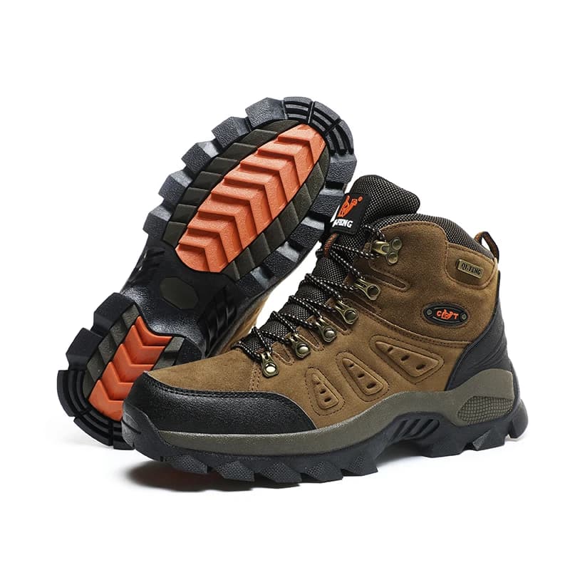Stivaletti da trekking all'aperto grandi 48 stivali da arrampicata antiscivolo da uomo scarpe invernali in pelliccia calda moda donna calzature Boys Boot Fall