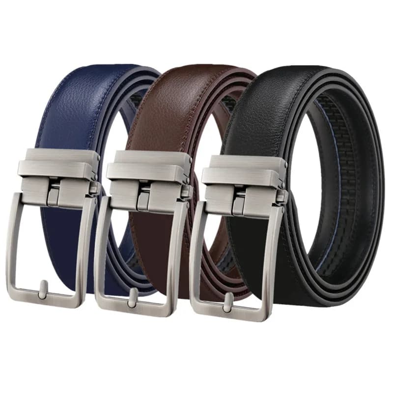 Nuova cintura di marca famosa Nuovo designer maschile Cintura da uomo in pelle con fibbia automatica Cinture di lusso da 3,5 cm per uomo