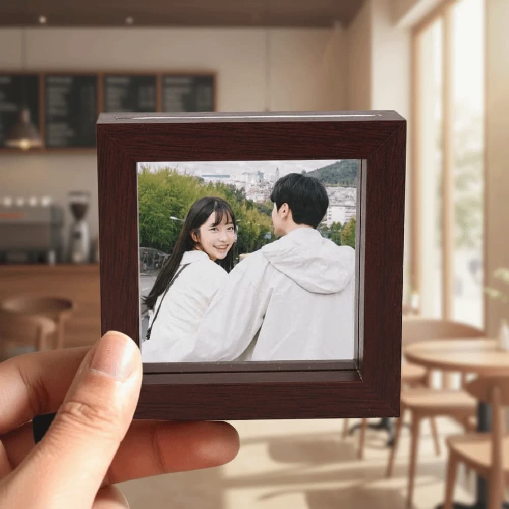 5 Pieces Magnetic Frame 4 Inch, Multipurpose Decorative Frame for Photo, Puzzle, Fai-da-Te Fry Magnet, Bedroom Ornaments