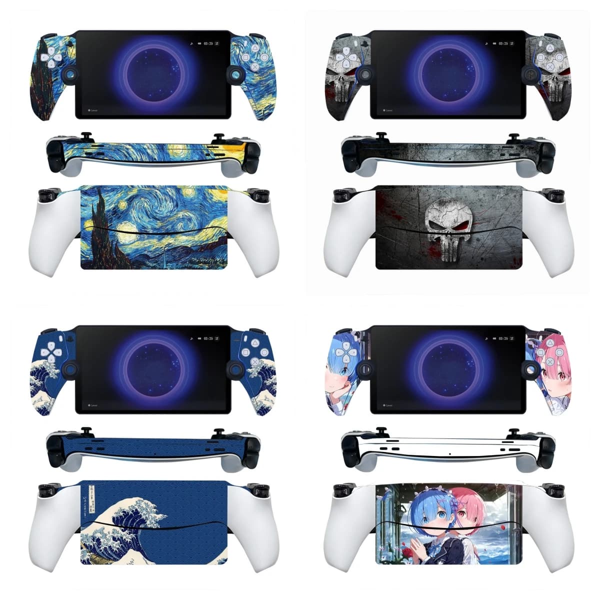 Nuova Pellicola Adesiva Personalizzabile per Console e Controller PS Portal - Skin in Vinile