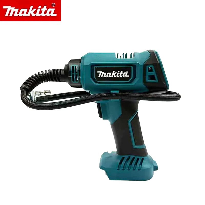 Makita 18V Power Tool Inflator, Electric Air Pump, Compact Handheld Air Compressor, Car Use Auto Tire Inflator for Vehicles