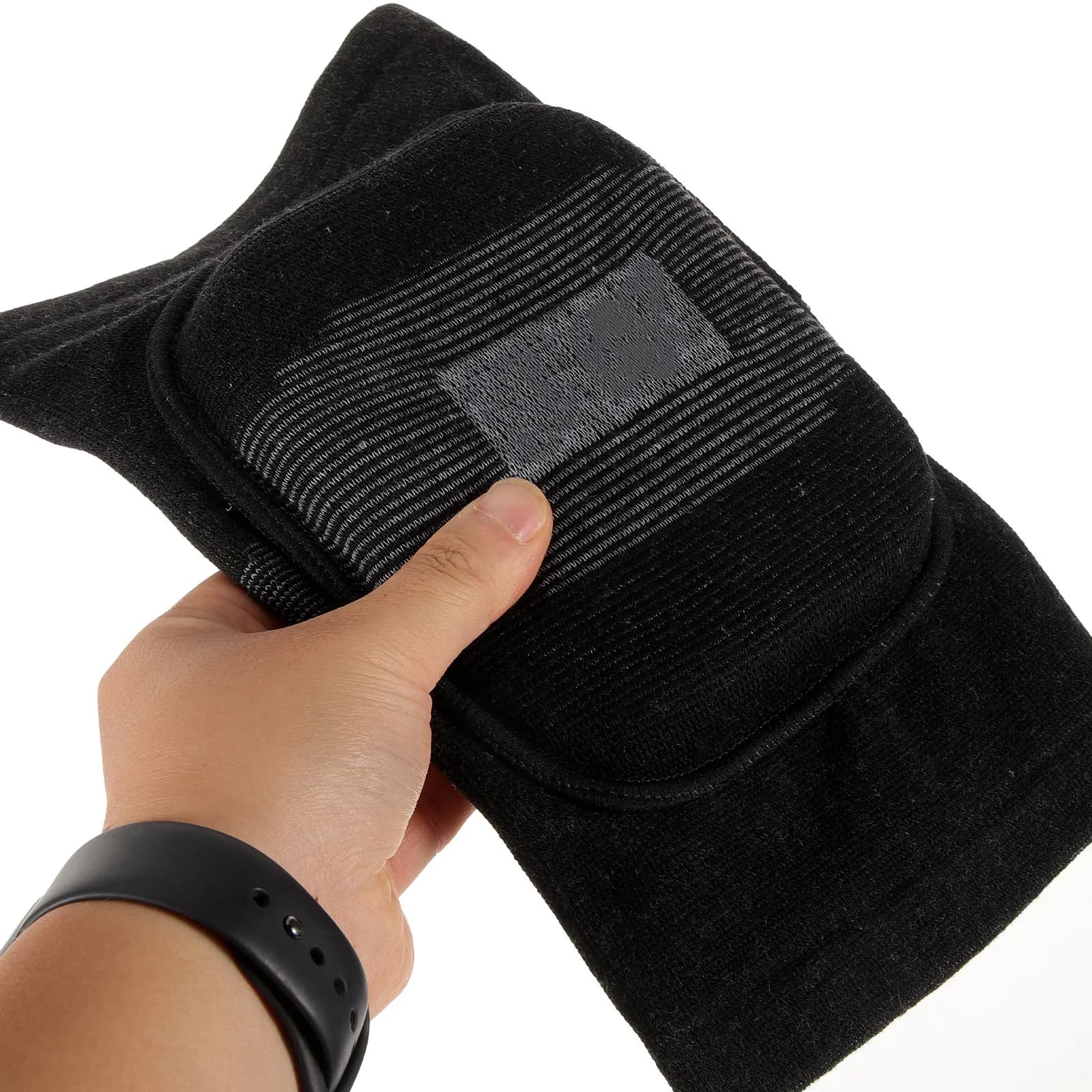 Supporto per Ginocchio con Imbottitura Spessa, Protezione Sportiva Comoda e Traspirante, Elastico per Corsa, Basket e Calcio