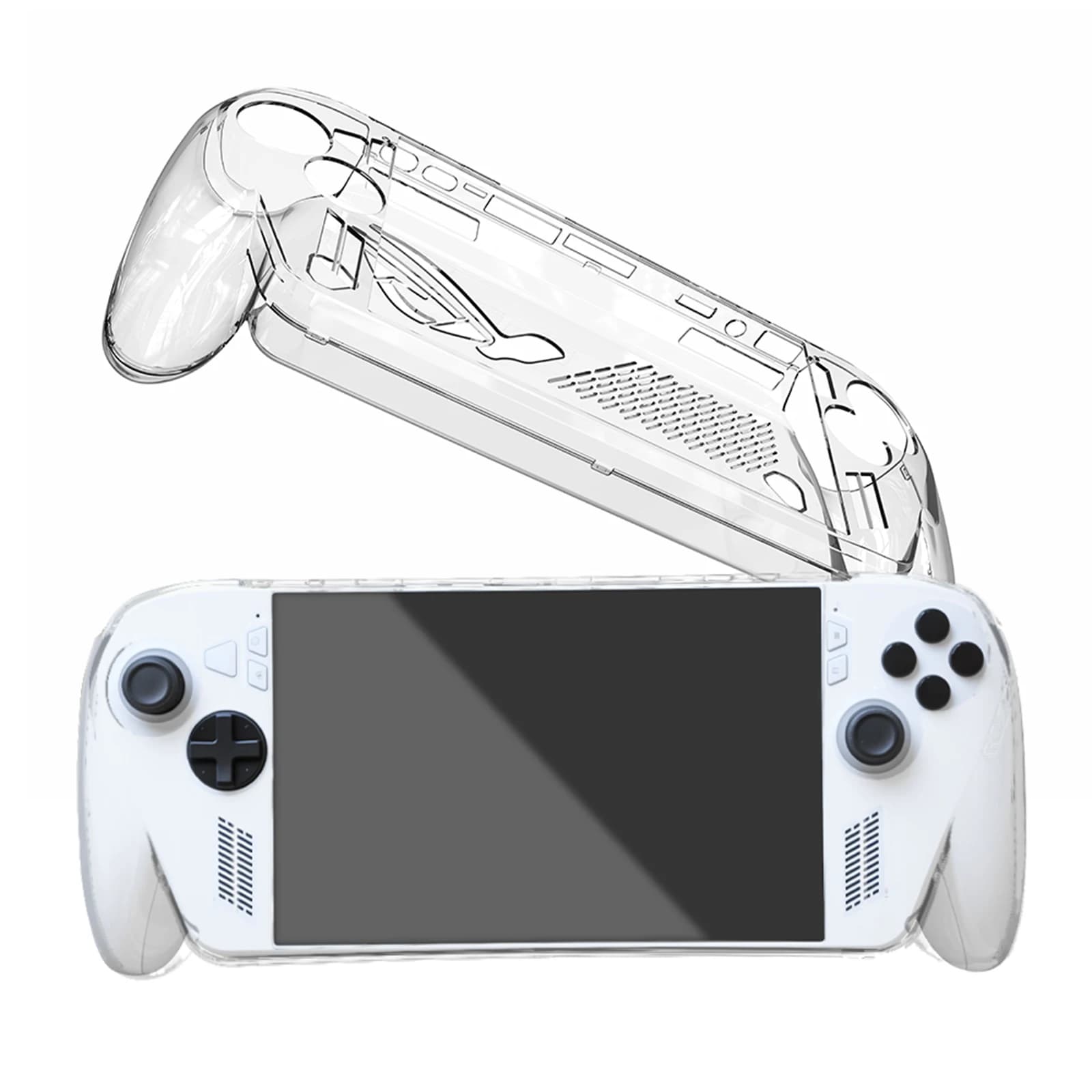 Custodia protettiva trasparente in TPU per console di gioco ROG Xbox Ally X Custodia protettiva Accessori Cover posteriore con guscio protettivo trasparente