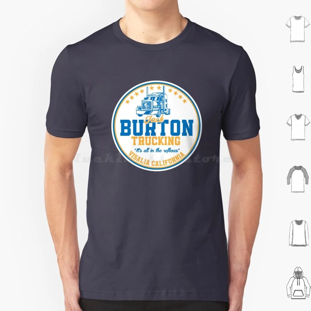 Jack Burton Trucking T Shirt Uomo Donna Bambini 6xl Chang Sing Big Trouble Little Lo Pan Jack Burton Trucking Cultura pop Film anni '80