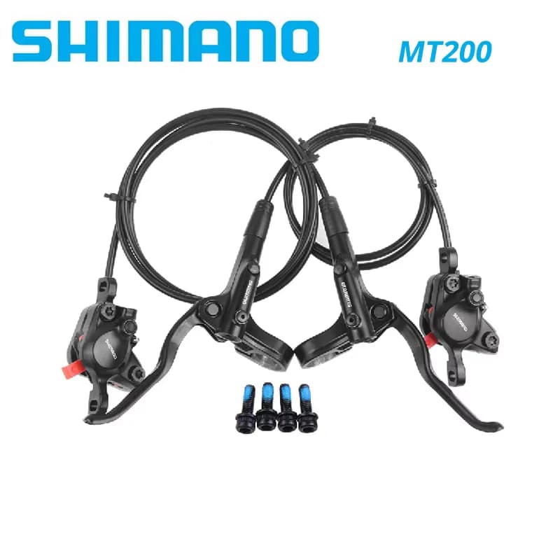 SHIMANO MT200 MT201 M315 MTB Mountain Bike Set freno a disco idraulico Contiene MT200 Freni Leva Rotore RT56 RT54 RT26 RT30 HS1 G3