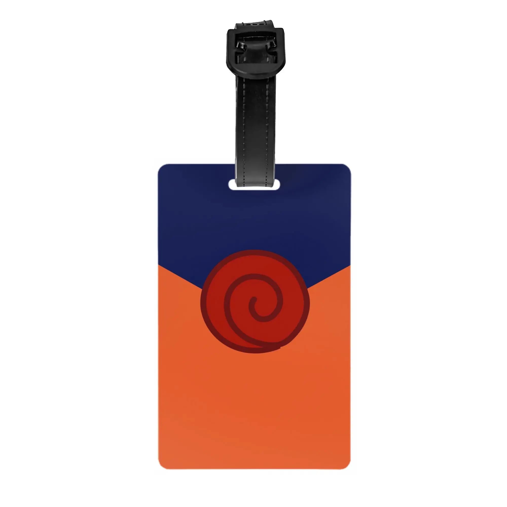 Custom Anime N-Narutoes Luggage Tags Custom Baggage Tags Privacy Cover ID Label