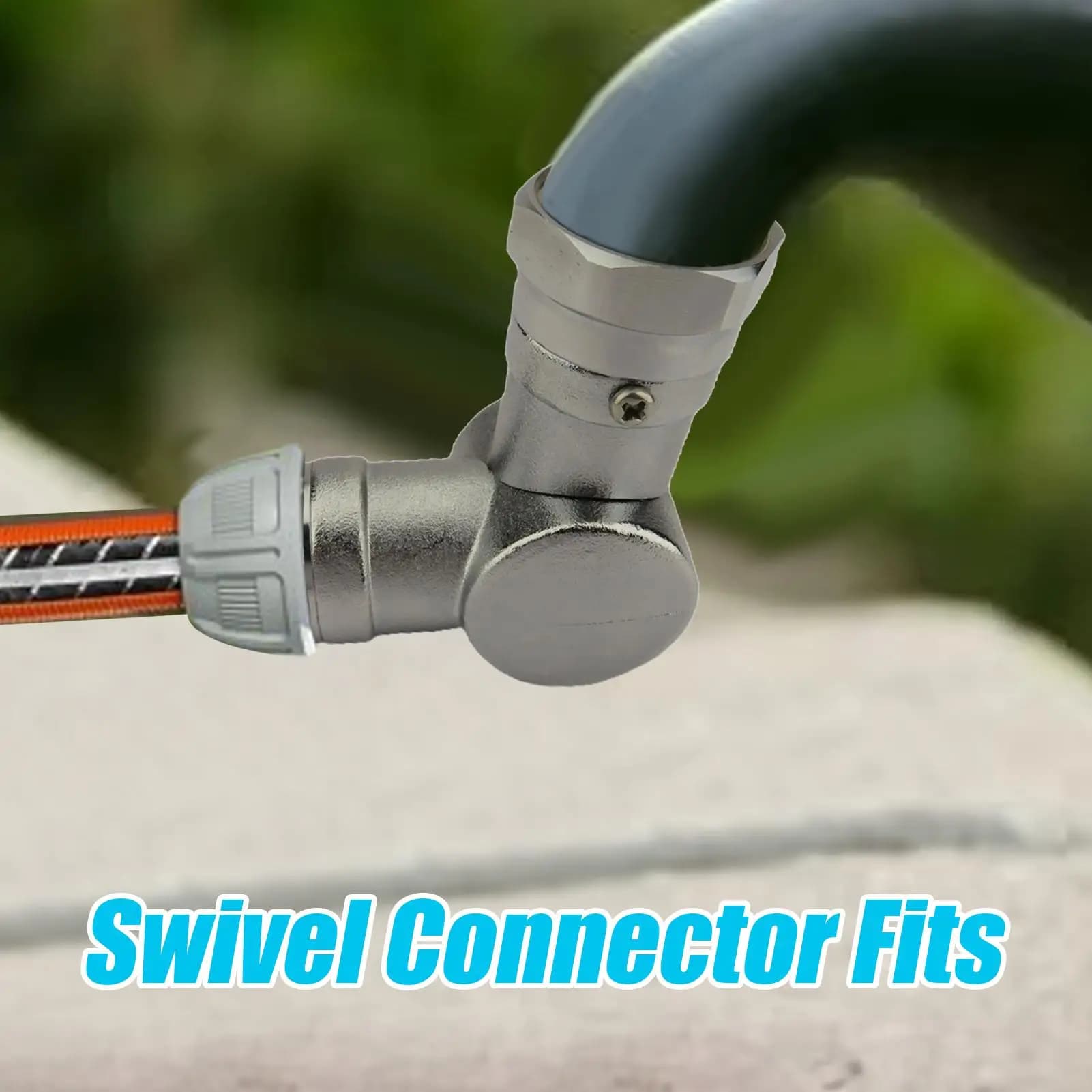 180 swivel garden pipe and 360 degree swivel metal connector fittings for adjustable taps for garden irrigation washing drive