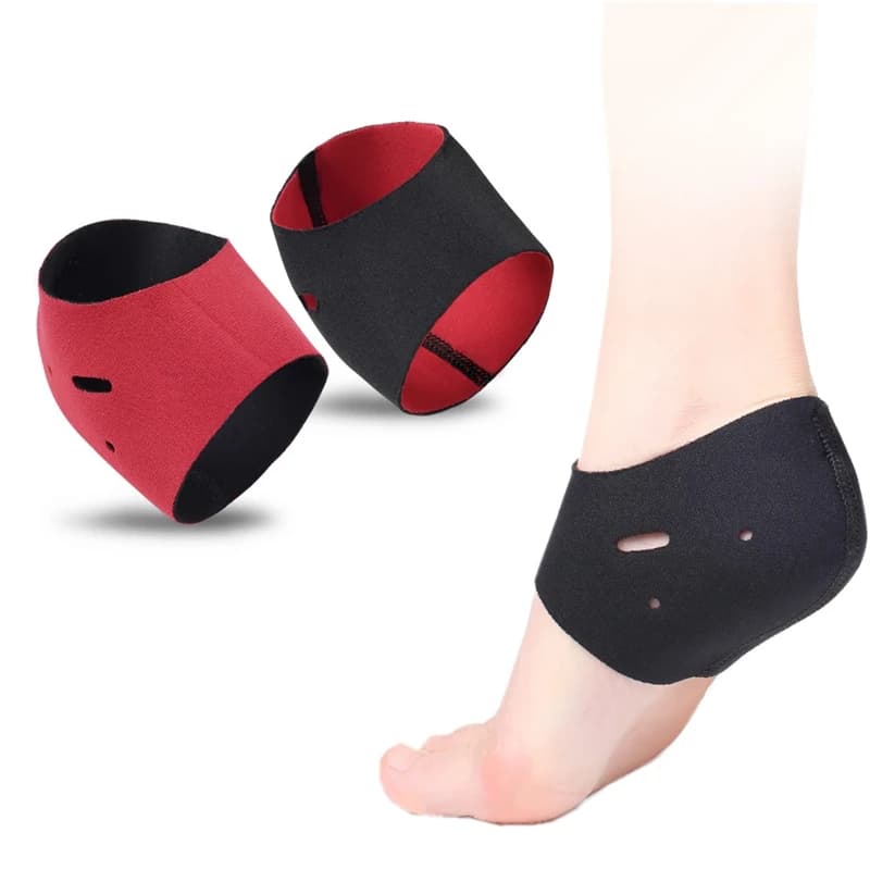 2 pezzi tallone caldo protezione sottopiede ortesi fascite plantare terapia avvolgere tallone dolore plantare supporto per arco cavigliera