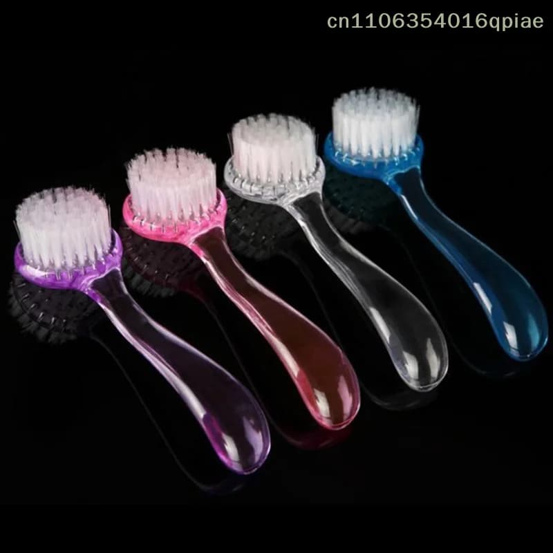 （Summer4）Spazzola morbida per la pulizia delle unghie, rimuove lo sporco, pratico strumento per manicure