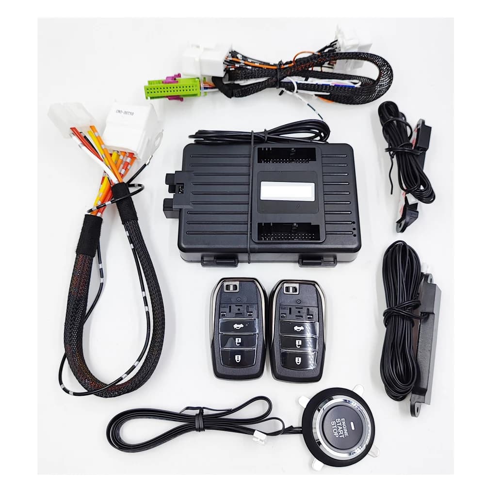 Per Toyota RAV4 Auto Aggiornamento Dito Motore Push Start Stop Avviamento Remoto Senza Chiave GO Comfort Accesso Controllo APP Del Telefono Mobile