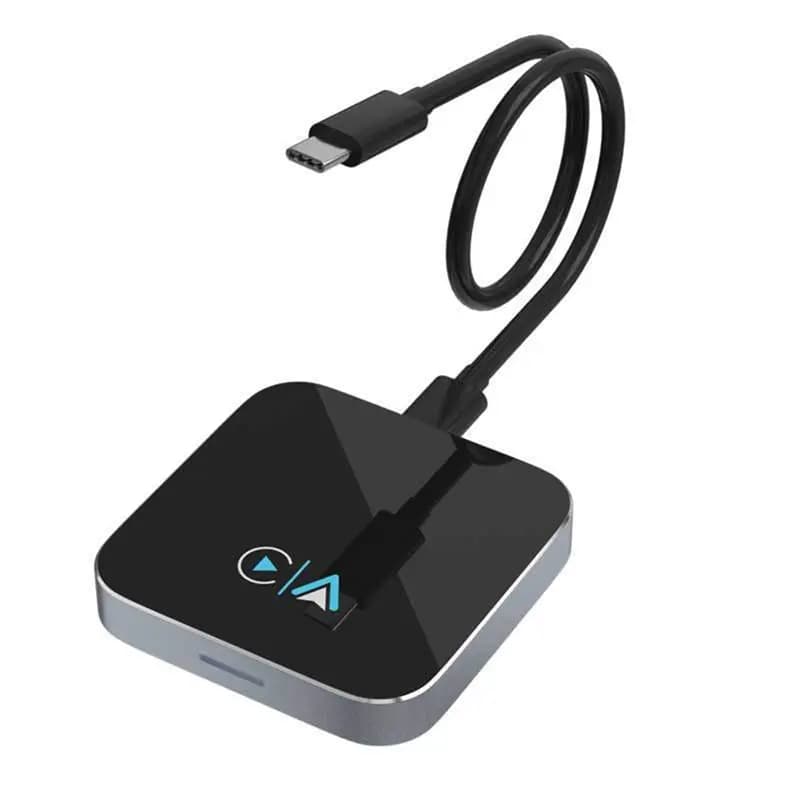 CABE-Smart USB Dongle 2 In 1 Wireless Carplay Android Auto Adapter Auto Connect Plug Play For IOS For Android Factory Wired Car