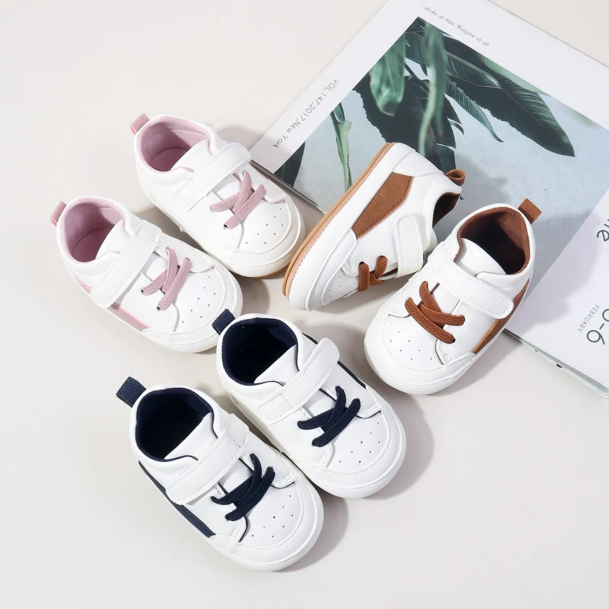 2025 Primavera e autunno Neonati e ragazze Primo camminare Scarpe da bambino per interni ed esterni per 0-18 mesi Sneaker unisex per bambini Suola in TPR